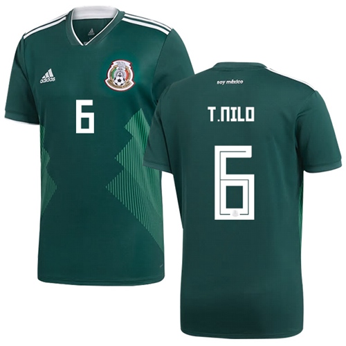 Mexico #6 T.Nilo Green Home Soccer Country Jersey - Click Image to Close